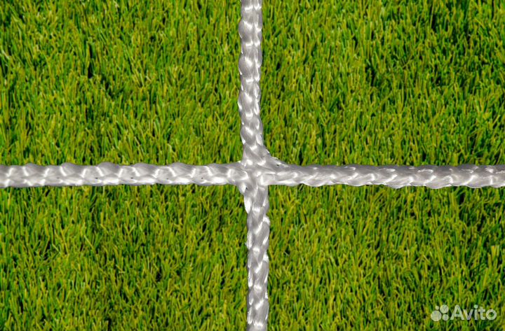 Сетка для футбольных ворот 7,5*2,5 м нить 3,0 мм