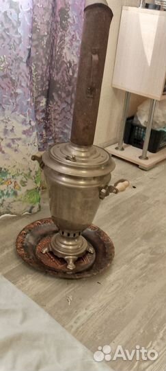 Самовар угольно-дровяной