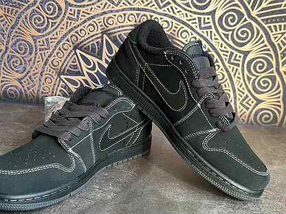 Кроссовки Nike Black Phantom Travis