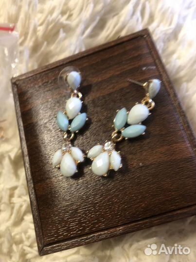 Серьги серебро