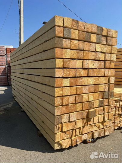 Брус обрезной 50х50 3-6M