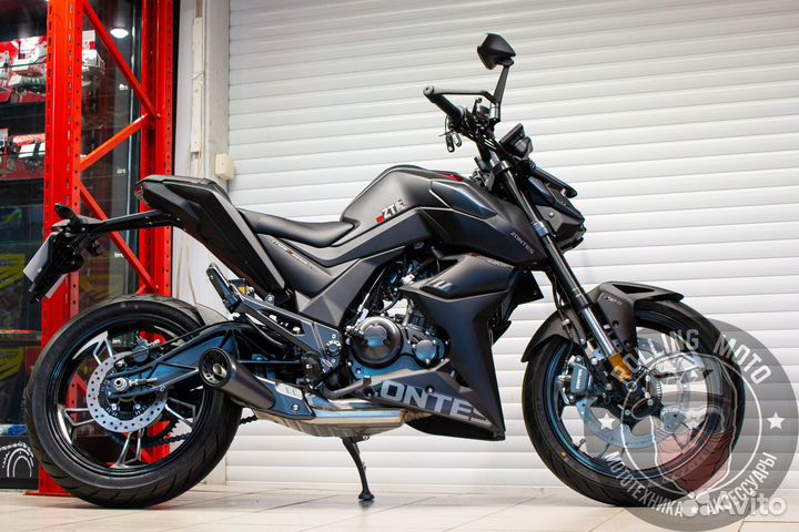 Дорoжный мотоцикл Zontes ZT125-U black новый
