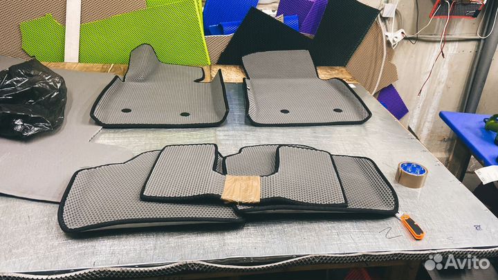 Eva ева эва коврики с бортами 3D