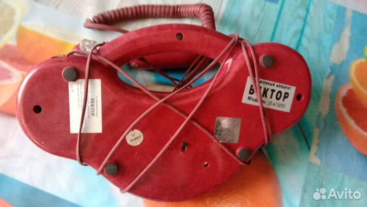 Стационарный телефон, модель: вектор ST-615/03