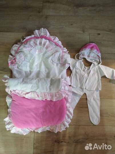 Конверт на выписку для девочки