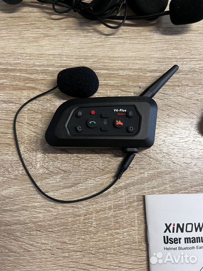 Мотоциклетная гарнитура (рации)