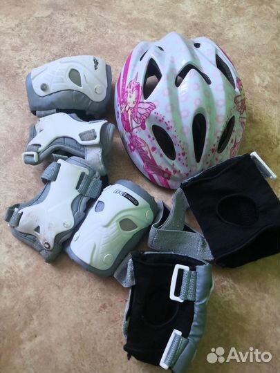 Защита для роликов +велошлем