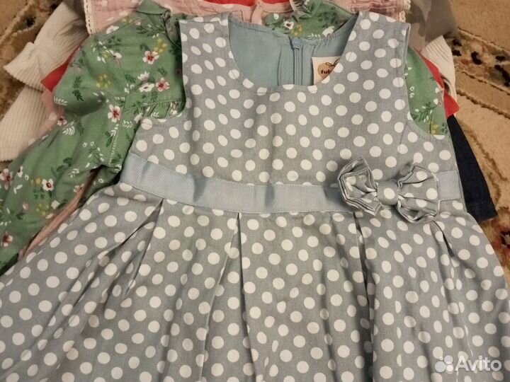 Вещи пакетом на девочку 92 98