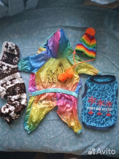 Одежда для маленьких собак пакетом