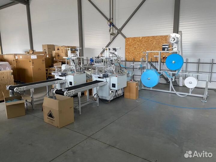 Автоматическая линия по производству масок