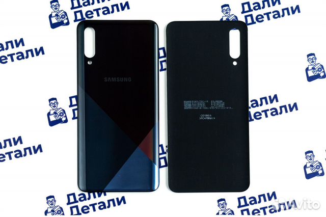 Задняя крышка для Samsung A30s/A307 2019 Чёрный