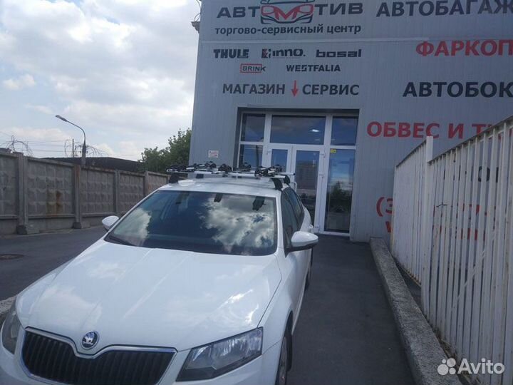 Багажник велокрепление на крышу Toyota iQ GJ10, 20