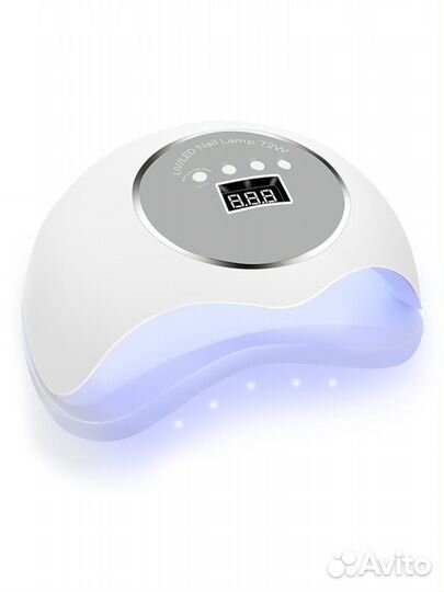Уф лампа для ногтей 72W