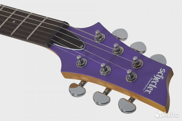 Электрогитара Schecter C-6 Deluxe Satin Purple