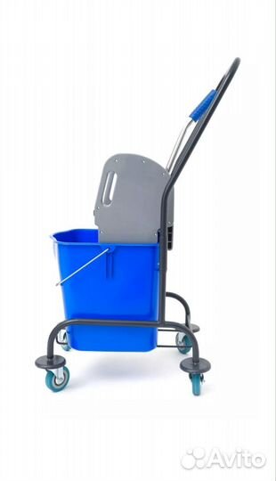 Уборочная тележка с отжимом, 25 л