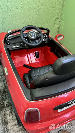 Детский автомобиль на аккумуляторе бу мини купер