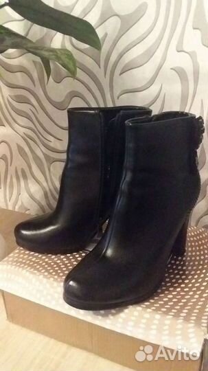 Сапожки нат.кожа