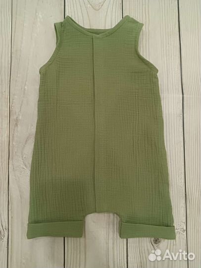 Песочник из муслина. Ромпер