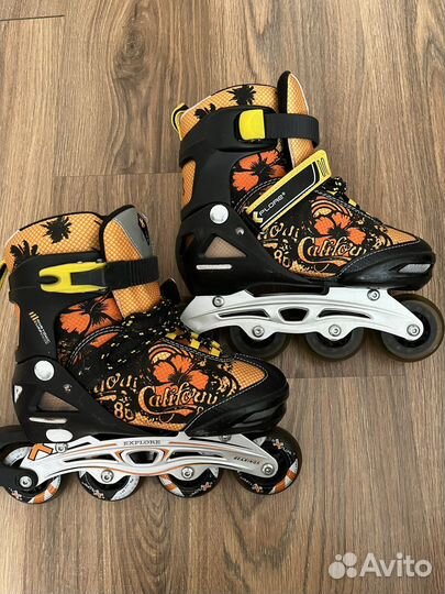 Роликовые коньки раздвижные