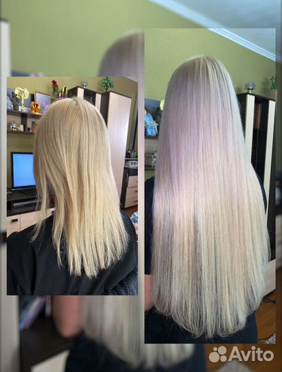 Волосы для наращивания и работа