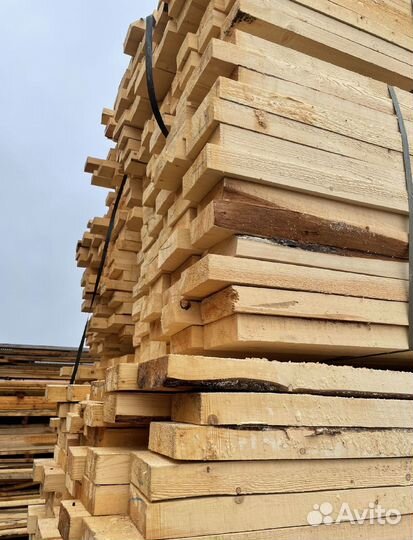 Доска обрезная хвоя