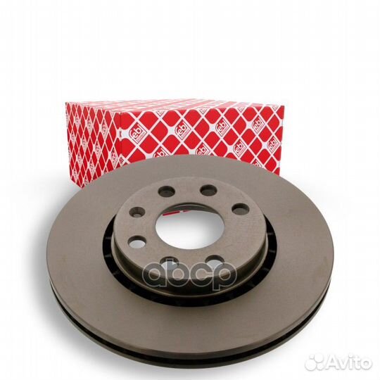 Диск тормозной перед прав/лев 05185 05185 Febi