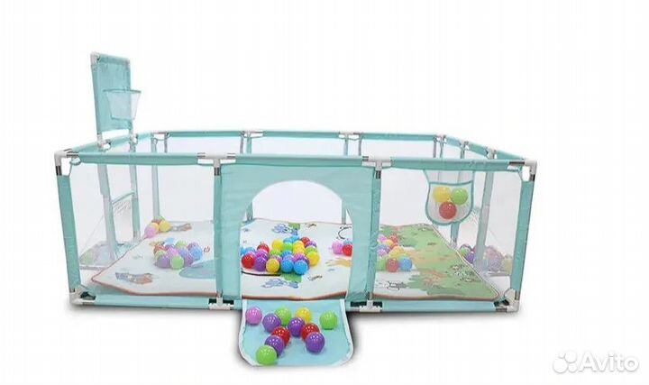 Большой детский манеж