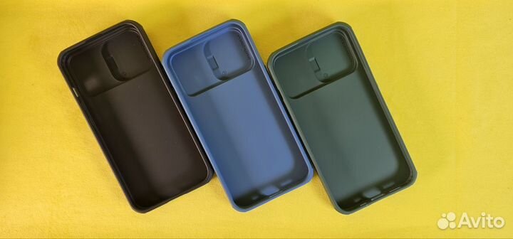 Чехол NK iP 13 Pro CamShield Pro Case