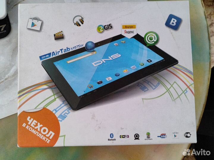 Планшет DNS airtab модель M975