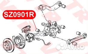 Сайлентблок цапфы задней подвески VTR SL6335L