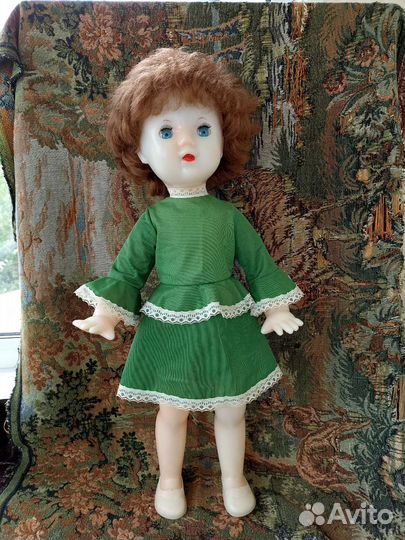 Кукла СССР редкая ходячая 60 см Саратовская