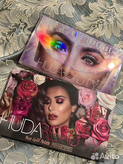 Палетки теней Huda beauty оригинал