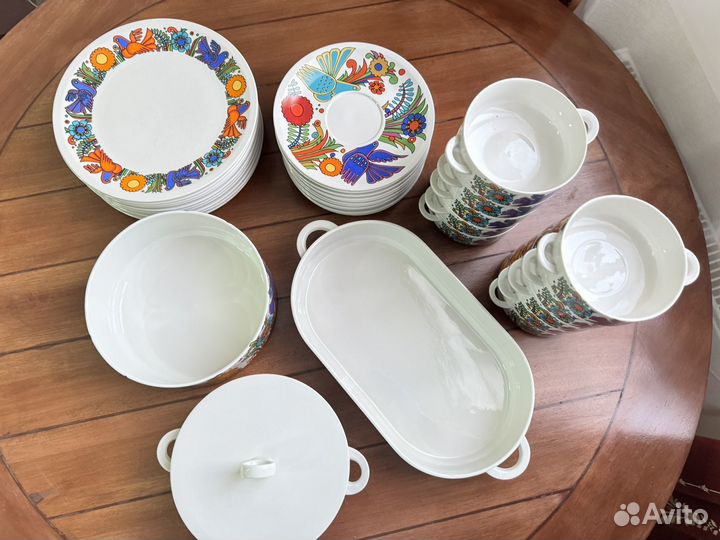 Сервиз от villeroy boch серия acapulko