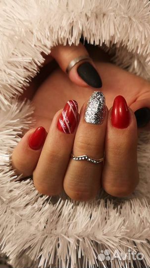 Маникюр+гель лак+дизайн