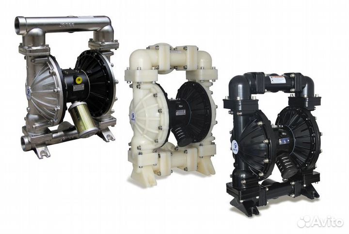 Мембранный пневматический насос MK50AL-AL/TF/TF/TF