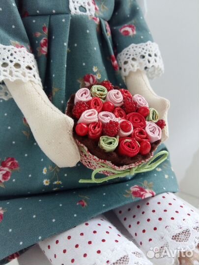 Интерьерная кукла тильда