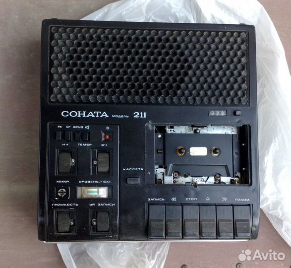 Магнитофоны советские: