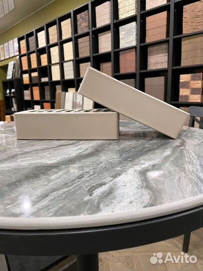 Кирпич керамический серый рустик Старооскольский