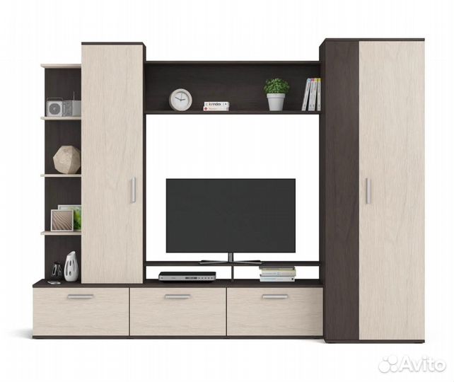 Стенка в гостиную со шкафом