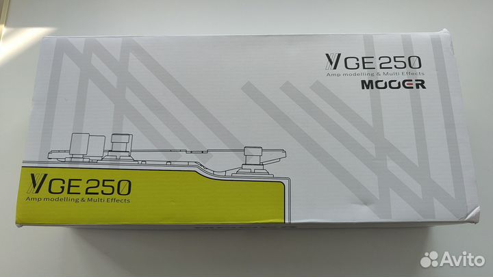 Процессор Mooer GE250 новый по звуку как ge300