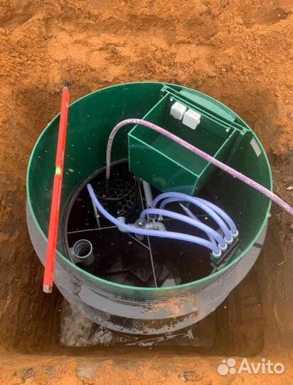 Септик под ключ для частных домов, дачных участков