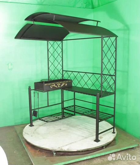 Мангал в стиле лофт