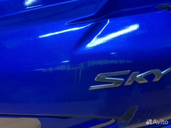 Боковина верхняя (L) Suzuki SkyWave AN250/400 ck44