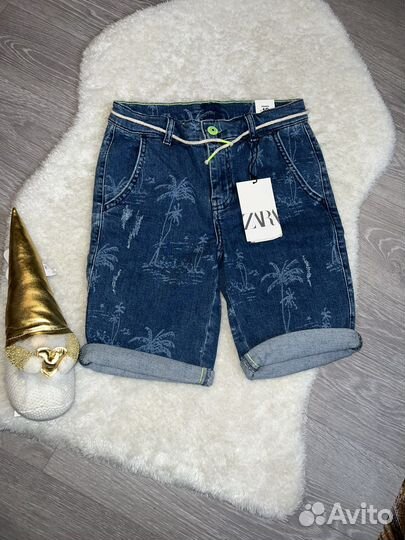 Шорты для мальчика zara 140