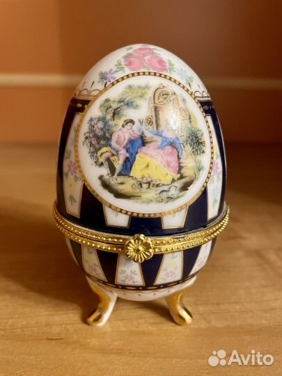 Шкатулка яйцо фаберже