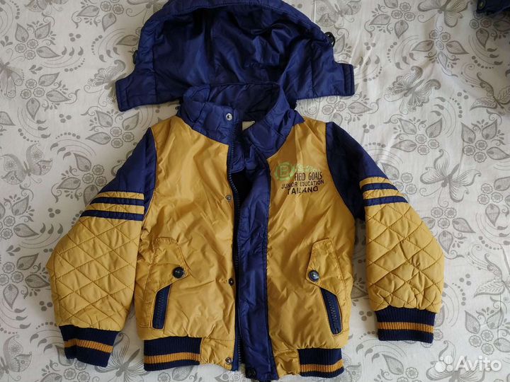 Куртка детская для мальчика 86