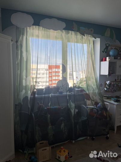 Покрывало, ламбрекен - бандо, тюль фотопечать