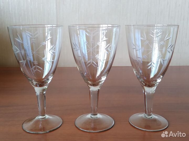 Бокалы, фужеры, рюмки, стопки, креманки (СССР)