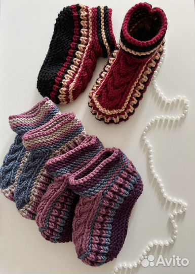 Следки вязаные