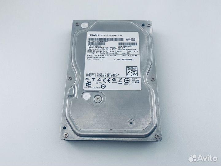 Жесткий диск hgst 500 на опыты или восстановление